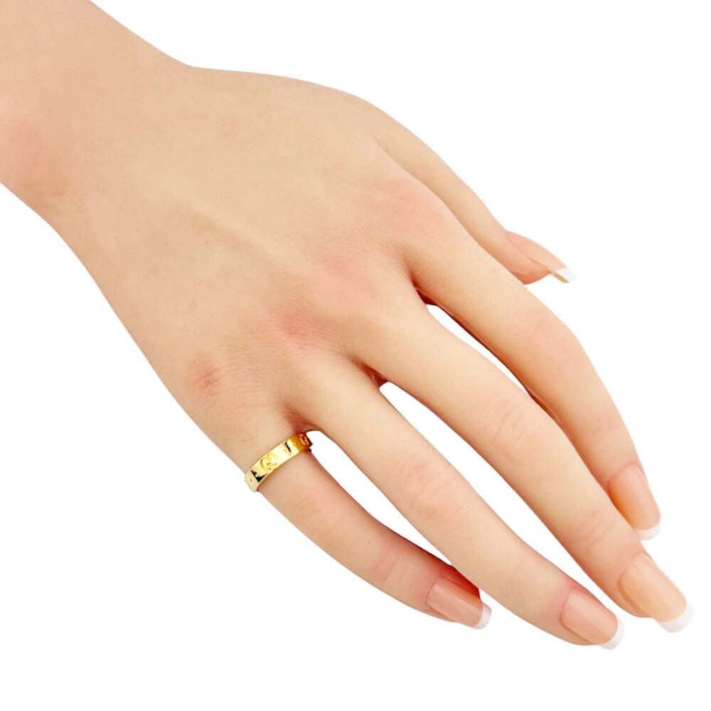 Gucci Icon Ring, 18K Yellow Gold, Women's - Picture 2 of 8
